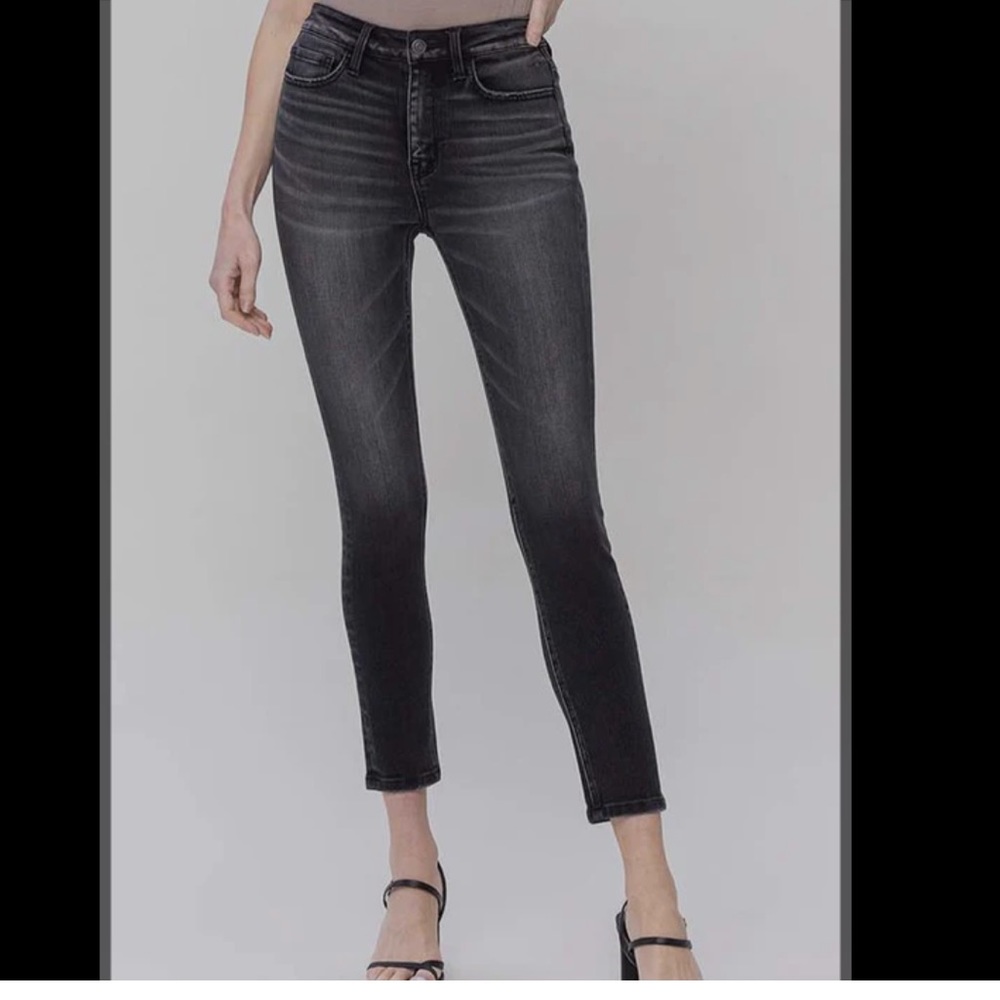 Flying Monkey Skinny Jeans Dark Grey Size 29